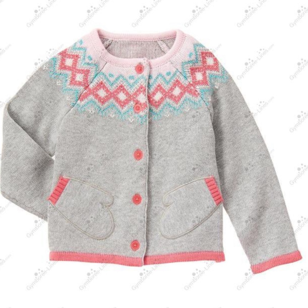 Gymboree Enchanted Winter Cardigan Size 12-18 months